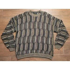 Vintage Protege Collection Coogi Biggie Style Sweater Men's Size 2XL XXL